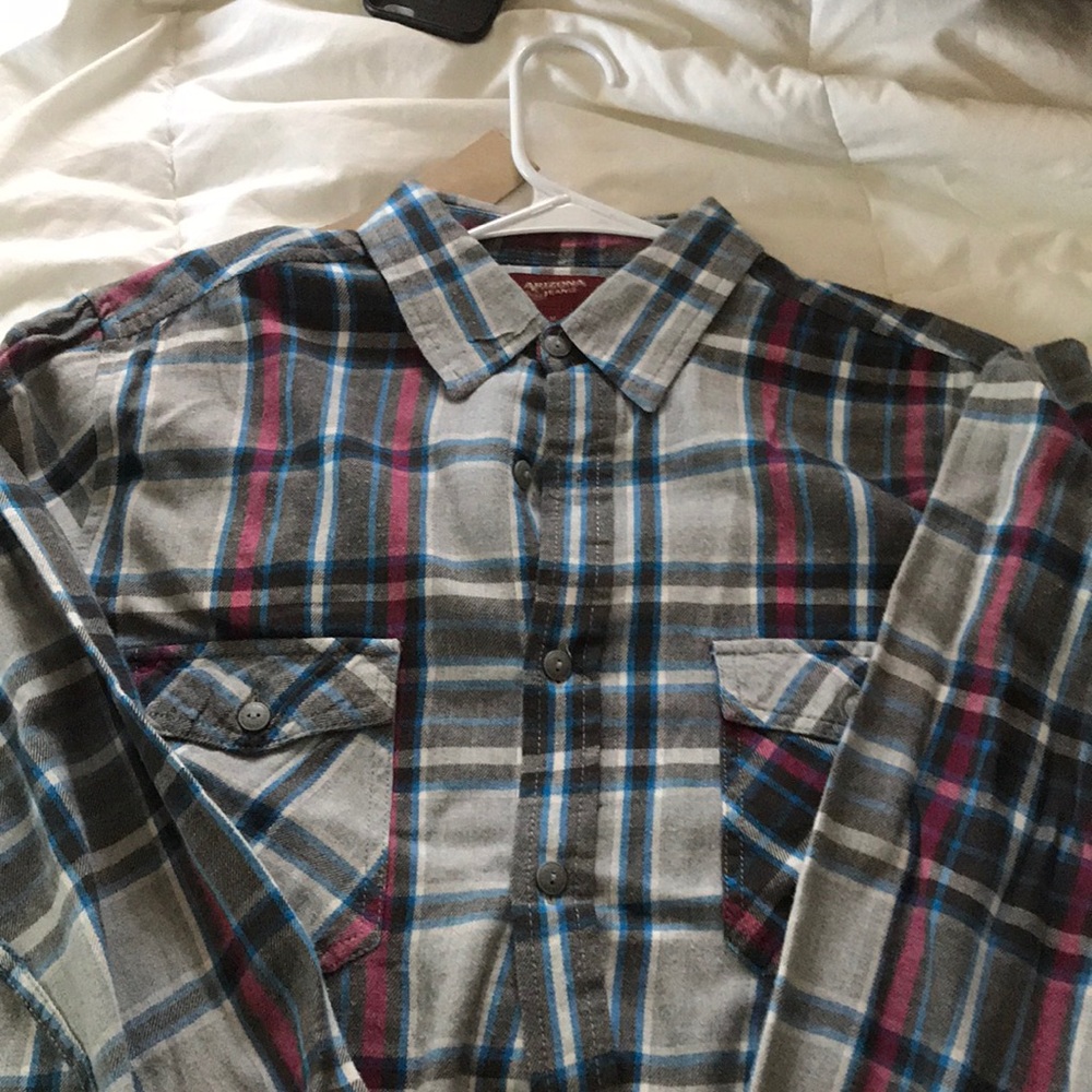 Arizona Jeans Men’s Flannel Button down